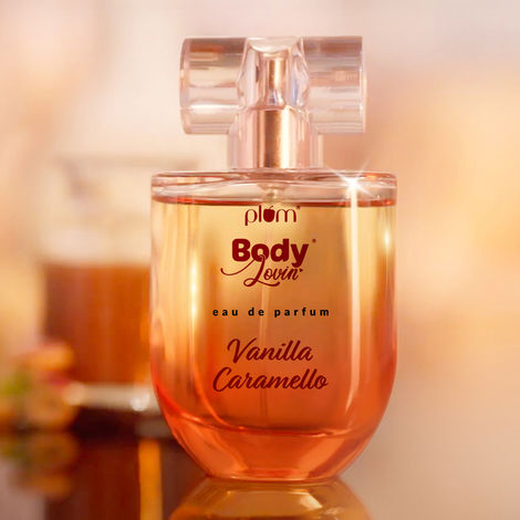 Buy Plum Body Lovin' Vanilla Caramello Eau De Parfum | Long Lasting & Premium Gourmand Fragrance | Luxury Perfume For Women | Vanilla, Caramel & Pistachio Notes | Perfect For All Occasions  (50 ml)-Purplle