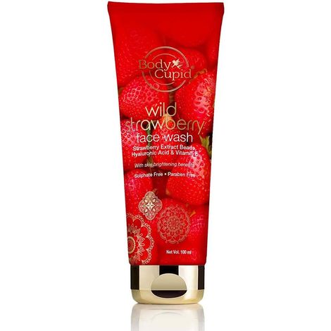 Buy Body Cupid Wild Strawberry Face Wash (100 ml)-Purplle