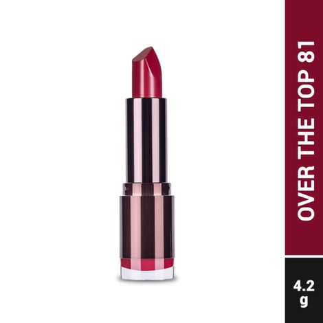 Buy Colorbar Velvet Matte Lipstick Over The Top 81 - Maroon (4.2 gm)-Purplle
