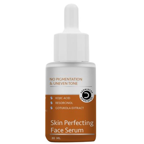 Buy Dermistry Hyper Pigmentation Removal Skin Perfecting Fairness Face Serum I Resorcinol, Kojic Acid & Gotukola I For Melasma Blemishes Uneven Tone Dark Spots & Dull Skin Removal I All Skin Types Men Women (30 ml)-Purplle
