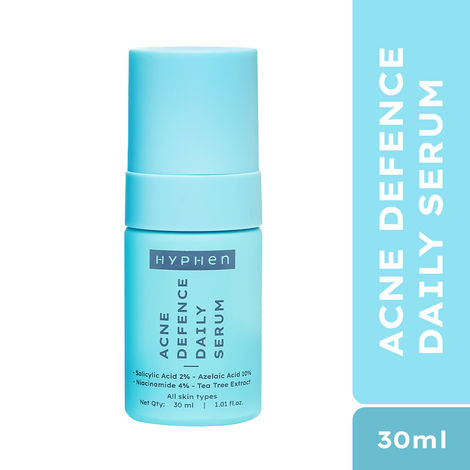 Buy HyphenA Acne Defence Daily Serum with 2% Salicylic Acid ,10% Azelaic Acid & 4% Niacinamide|Anti Acne & Pimples Face Serum- 30 ml-Purplle