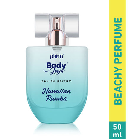 Buy Plum BodyLovin' Hawaiian Rumba Eau De Parfum | Long Lasting & Luxurious Fresh Beachy Fragrance | Luxury Perfume For Women |Mandarin, Vanilla & Gardenia Notes | Travel-Friendly (50 ml)-Purplle