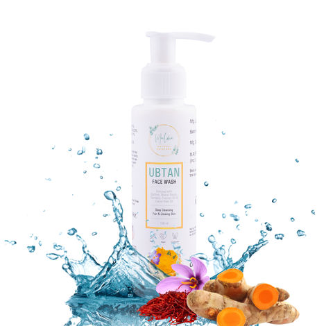 Buy Muloha Ubtan Facewash with Saffron Multani Mitti (100 ml)-Purplle