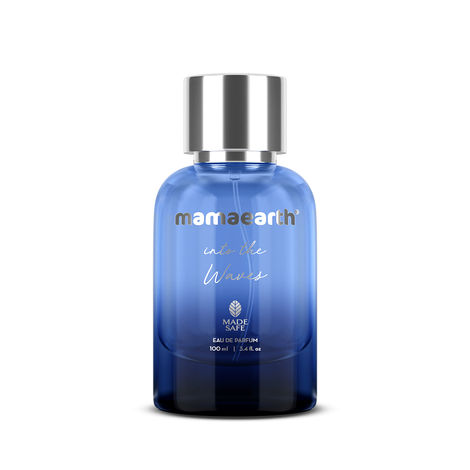Buy Mamaearth Into the Waves Eau De Parfum For Men - 100 ml | Made Safe Approved | Premium & Long-Lasting Fragrance | Blend of Exotic Ingredients | Perfume with Bergamot, Aquatic & Musk Notes | Fresh Scent for Men-Purplle