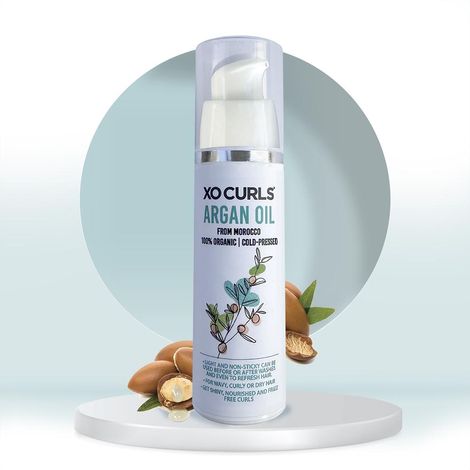 Buy Xo Curls 100% pure Organic Argan Oil, Cold-Pressed 30 ml-Purplle