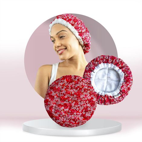 Buy Xo Curls Deep conditioning microwavable cap with Flax Seeds 1 Pc-Purplle