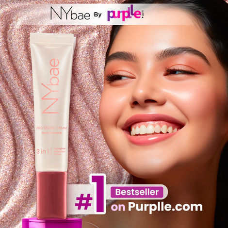 Buy NY Bae PRO Strobe Cream | Liquid Highlighter |Intense Glow | Primer + Highlighter + Moisturizer | Dewy Makeup | Glowing Korean Skin - Rose Diamond (12 g)-Purplle