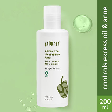 Buy Plum Green Tea Alcohol-Free Toner (200 ml)-Purplle