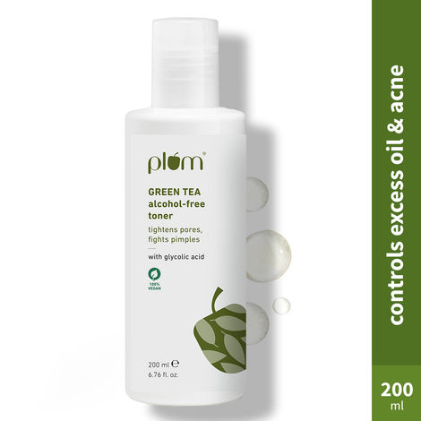 Buy Plum Green Tea Alcohol-Free Toner (200 ml)-Purplle
