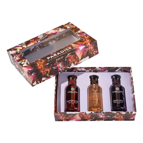 Buy Carlton London Women Paradise Gift Pack of 3 - 30ml each-Purplle