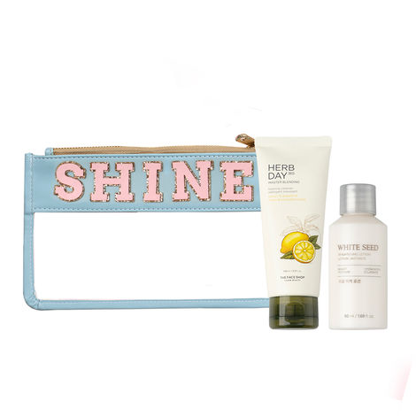 Buy The Face Shop Clear Skin Kit Combo of 3-Purplle