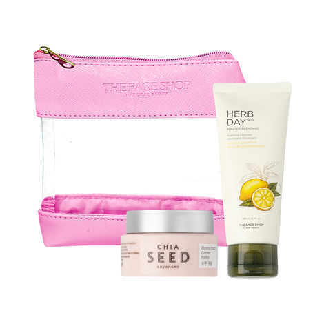 Buy The Face Shop Must-Have Hydration Kit Combo of 3-Purplle