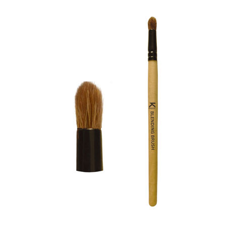 Buy KINDED Blending Makeup Brush Professional Natural Wooden Handle-Purplle