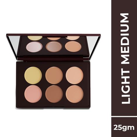 Buy Colorbar 24Hrs Wear Concealer Palette Light Medium-001 (25 gm)-Purplle