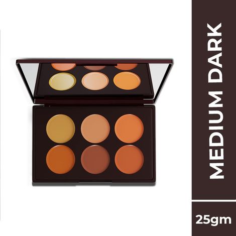Buy Colorbar 24Hrs Wear Concealer Palette Medium Deep-002 (25 gm)-Purplle