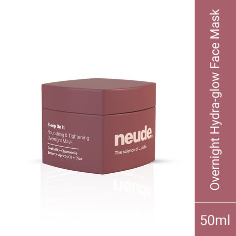 Buy Neude Skin Overnight Sleeping Face Mask with Niacinamide and Cica Gel (Gotu Kola) 50 ml - Sleep On It-Purplle