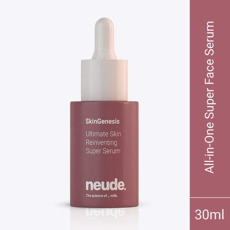 Buy Neude Skin All-in-One Face Serum - Niacinamide, Hyaluronic Acid, Lactic Acid 30 ml - SkinGenesis-Purplle