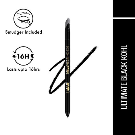 Buy Lakme Absolute Ultimate Kohl, Black (1.2 gm)-Purplle