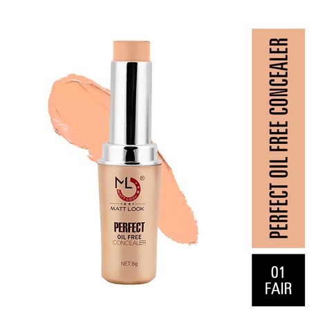 Buy Mattlook Perfect Oil Free Concealer, Face Makeup, Emphasize (8 gm)-Purplle