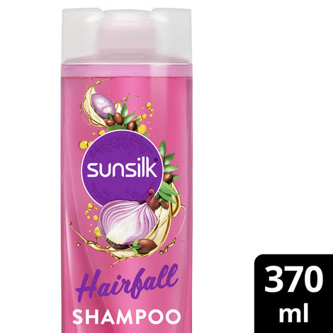 Buy Sunsilk Hairfall Shampoo with Onion & Jojoba Oil, 370 ml-Purplle
