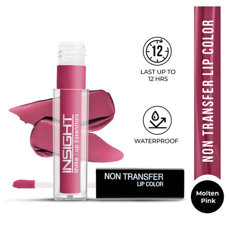 Buy Insight Cosmetics Non-transfer Lip Color - Molten Pink (4 ml)-Purplle