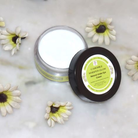 Buy Chilife Camomile Whisper Glow Hydrating Natural Under Eye Cream for Dark Circles, Puffy Eyes, Wrinkles & Removal of Fine Lines for Women & Men, 25 gm-Purplle