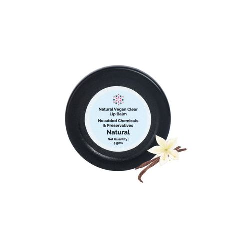 Buy Chilife Natural Clear Lip Balm I No Added Chemicals or Preservatives I I Natural & Vegan I 5 gm-Purplle