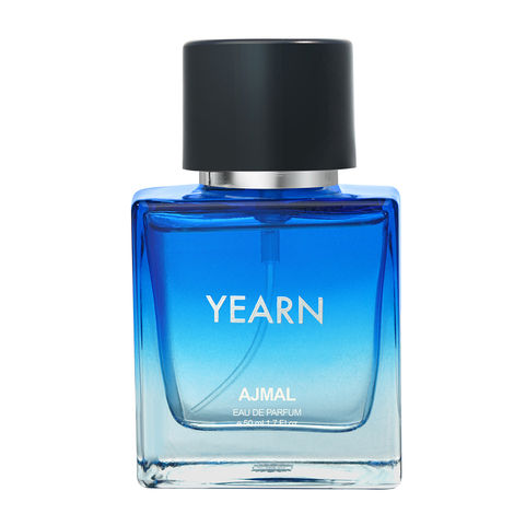 Buy Ajmal Yearn Eau De Perfume Aquatic Perfume 50ML Long Lasting Scent Spray Party Wear Gift For Men-Purplle