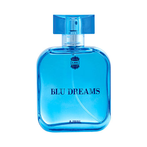 Buy Ajmal Blu Dreams EDP 100 ML Long Lasting Scent Spray Fougere Perfume Gift For Men-Purplle