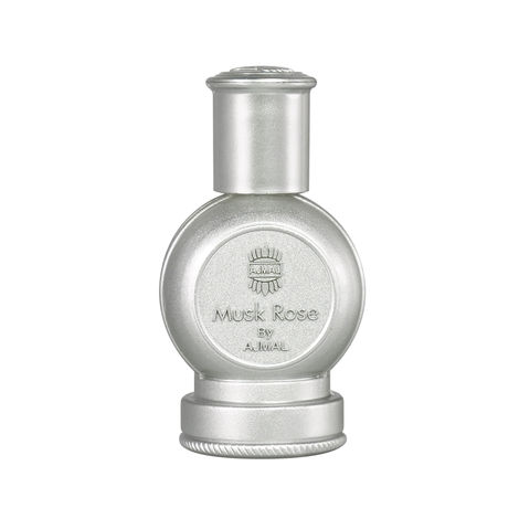 Buy Ajmal Musk Rose Attar | Floral & Musky Fragrance | Unisex Non-Alcoholic | Long Lasting Attar Men & Women - 12 ML-Purplle