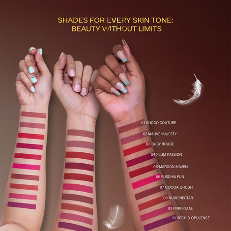 コスメ Buy FACESCANADA Comfy Matte Velvet Touch Lipstick - Toffee Drizzle