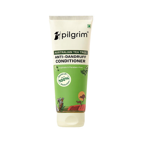 Buy Pilgrim Australian Tea Tree, Anti-Dandruff Conditioner, 200 ml, Softens & Protects Dandruff- Prone Hair-Purplle