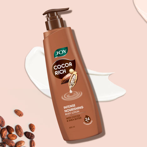 Buy Joy Cocoa Rich Intense Nourishing Body Lotion with Shea Butter, For All Skin Types 400 ml-Purplle