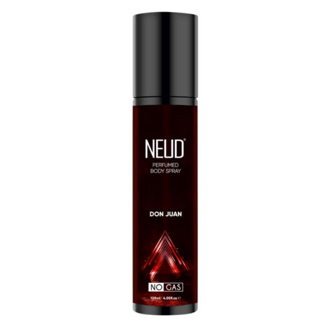 Buy NEUD Don Juan Perfumed Body Spray for Men, No Gas Deodorant with Long-Lasting Fragrance, 120ml-Purplle