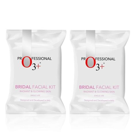 Buy O3+ Bridal Facial Kit for Radiant & Glowing Skin(69ml + 60g) Pack of 2-Purplle