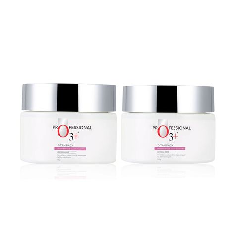 Buy O3+ Brightening & Glow Boosting Dermal Zone D-Tan Pack For De Tan (Pack of 2)-Purplle