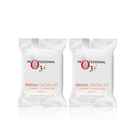 Buy O3+ Bridal Facial Kit Vitamin C Glowing Skin(44g+103g) Pack of 2-Purplle
