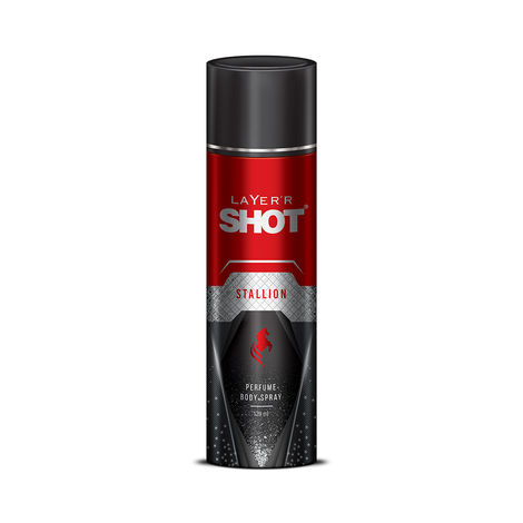 Buy Layerr Shot Perfume for Men - STALLION 120 ml-Purplle