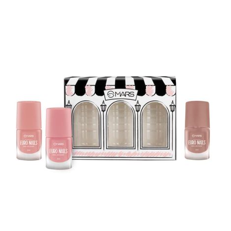 Buy MARS EURO Nail Lacquer | Glossy Gel Finish | Rich Pigmentation | Chip Free | Quick Drying Formula | Long Lasting Nail Polish for Women (3 * 6 ml) (SET-03)-Purplle