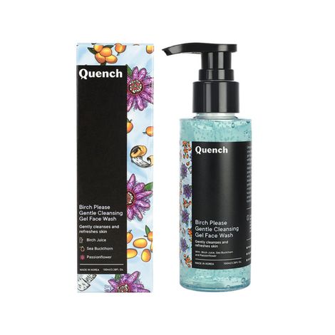 Buy Quench Botanics Birch Please Gentle Cleansing Gel Face Wash - 100ml-Purplle
