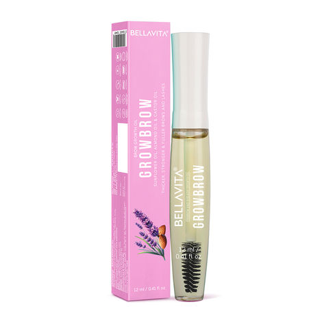 Buy Bella Vita Organic GrowBrow Brow & Lash Oil (12 ml)-Purplle
