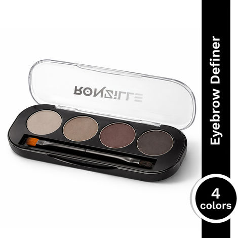 Buy Ronzille 4 IN ONE Professional Eyebrow Palette Shade C-Purplle