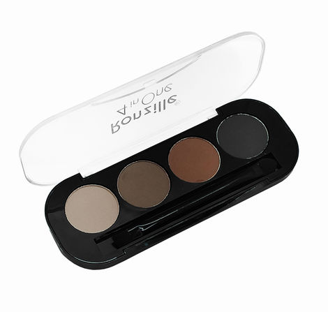 Buy Ronzille 4 IN ONE Professional Eyebrow Palette Shade C-Purplle