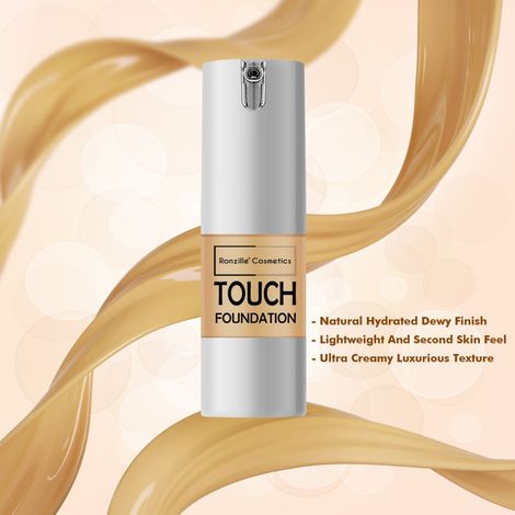 Buy Ronzille Waterproof Matte Finish Make-up Base Foundation - 25 ml  (Airless)(01)-Purplle