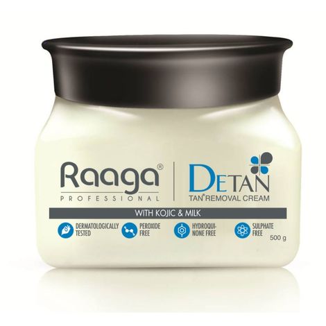 Buy Raaga Professional De Tan Tan Removal Cream (500 gm)-Purplle