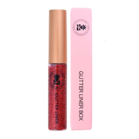 Buy B.O.B.I Red Glitter eyeliner - 5 ml-Purplle