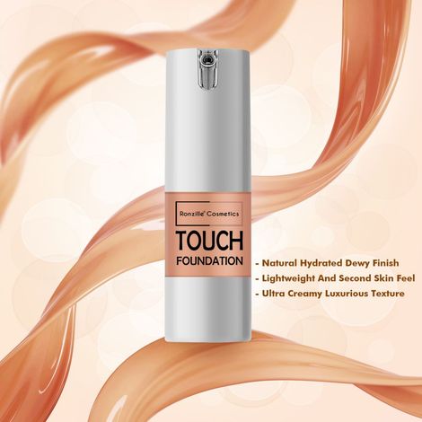 Buy Ronzille Waterproof Matte Finish Make-up Base Foundation - 25 ml  (Airless)(03)-Purplle