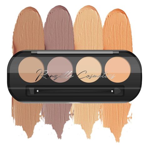 Buy Ronzille 4 IN ONE Base Concealer Palette Shade B-Purplle