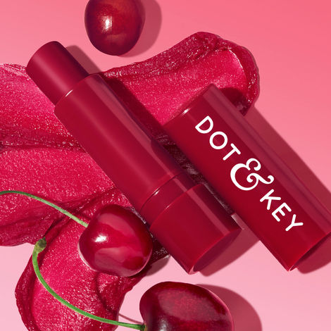 Buy Dot & Key Barrier Repair Hydrating Lip Balm SPF 50 | Cherry Crimson 4.5 gm-Purplle