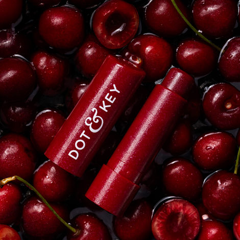 Buy Dot & Key Barrier Repair Hydrating Lip Balm SPF 50 | Cherry Crimson 4.5 gm-Purplle
